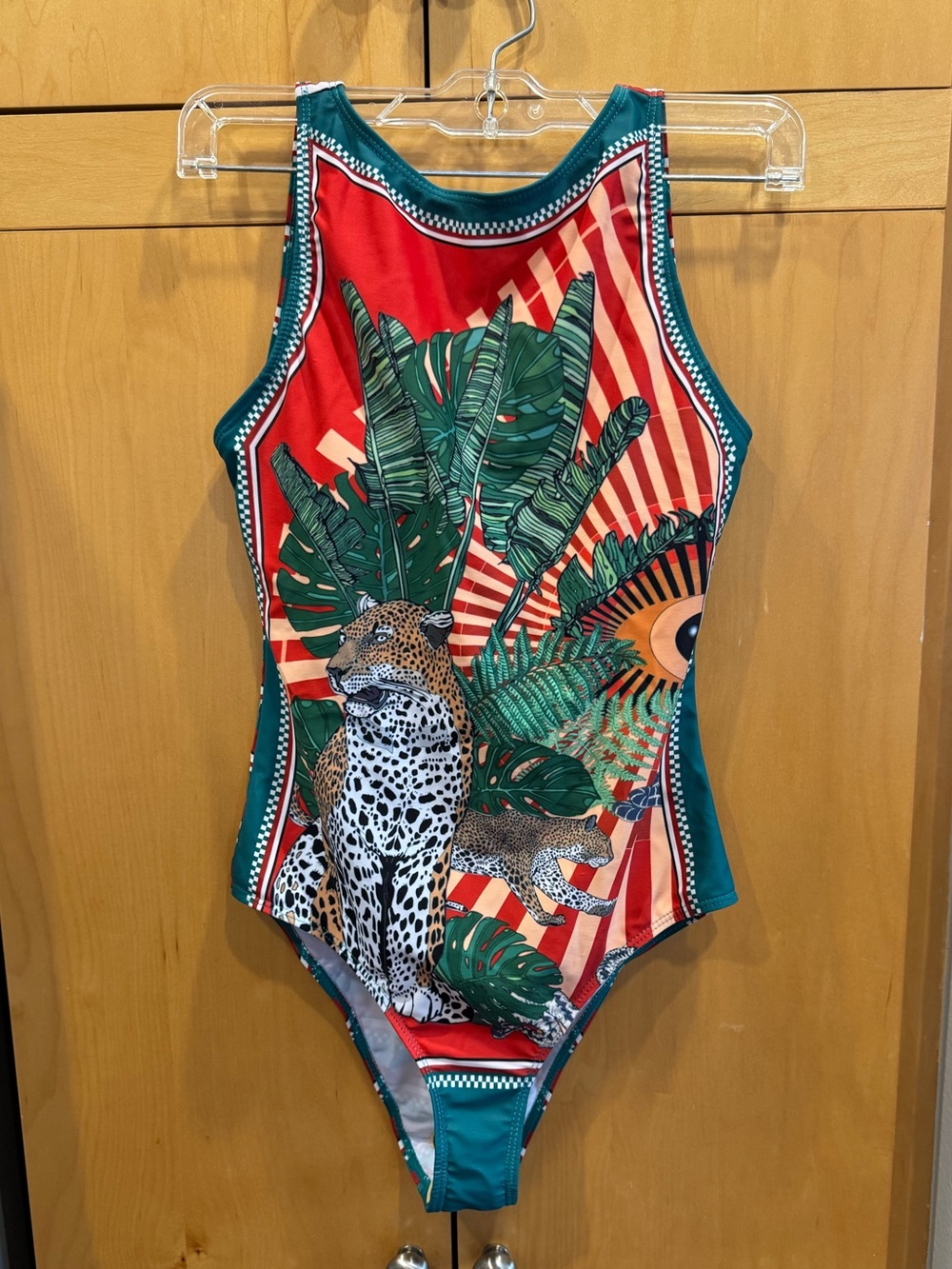 Tropical Leopard One-Piece Swimsuit